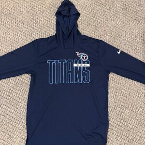 Nike Tennessee Titans Dri-Fit Hooded Shirt - XXL